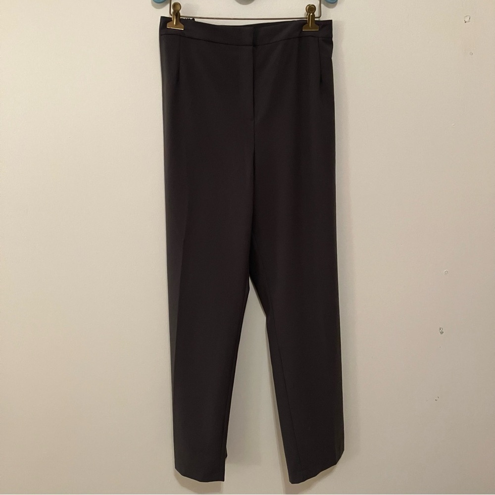 Eileen Fisher Tapered Leg Gray Pants Women’s Size 3X Elastic Waist Work Dress